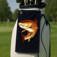 Redfish Swim Golf Towel