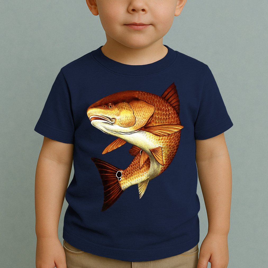 Redfish Swim Toddler T-Shirt
