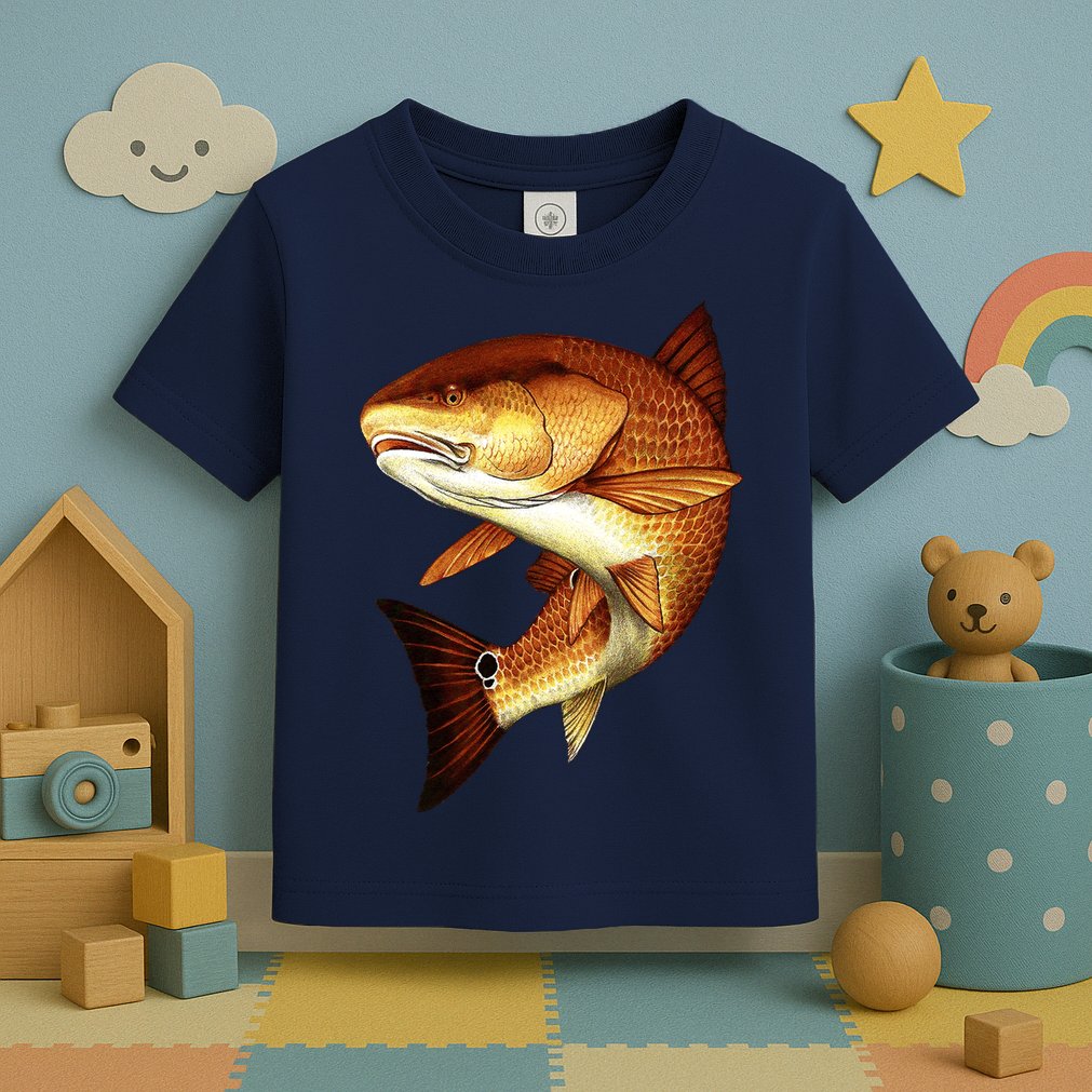 Redfish Swim Toddler T-Shirt