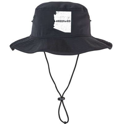 #RedForEd Distressed Red For Ed  Bucket Hat