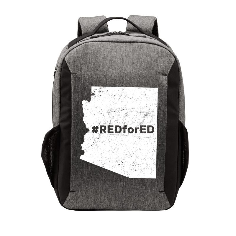 #RedForEd Distressed Red For Ed  Vector Backpack