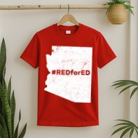 #RedForEd Distressed Red For Ed  T-Shirt