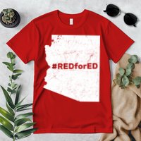 #RedForEd Distressed Red For Ed  Premium T-Shirt