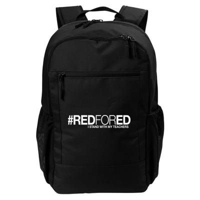 #RedForEd I Stand With My Teachers Red For Ed Backpack