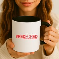 #RedForEd I Stand With My Teachers Red For Ed Mug