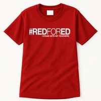 #RedForEd I Stand With My Teachers Red For Ed Tall T-Shirt