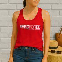 #RedForEd I Stand With My Teachers Red For Ed Womens Tank Top