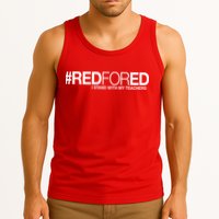 #RedForEd I Stand With My Teachers Red For Ed Tank Top