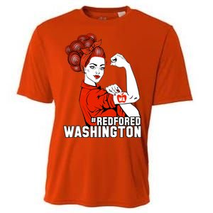 Redfored Red For Ed Washington Teachers Cooling Performance Crew T-Shirt