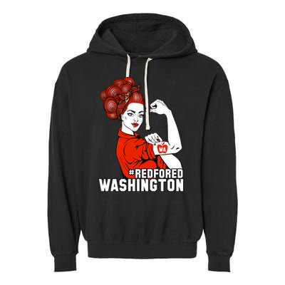 Redfored Red For Ed Washington Teachers Garment-Dyed Fleece Hoodie