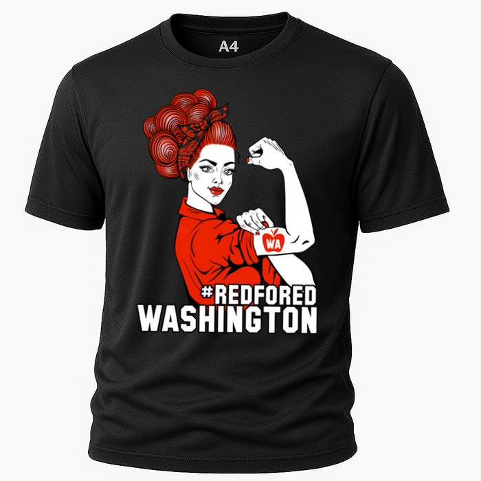 Redfored Red For Ed Washington Teachers Performance Shirt