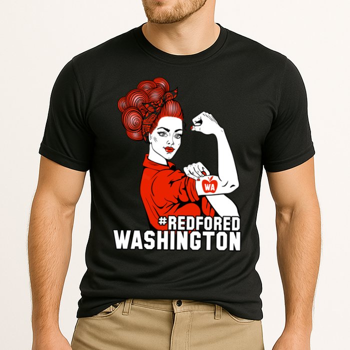 Redfored Red For Ed Washington Teachers Performance Shirt
