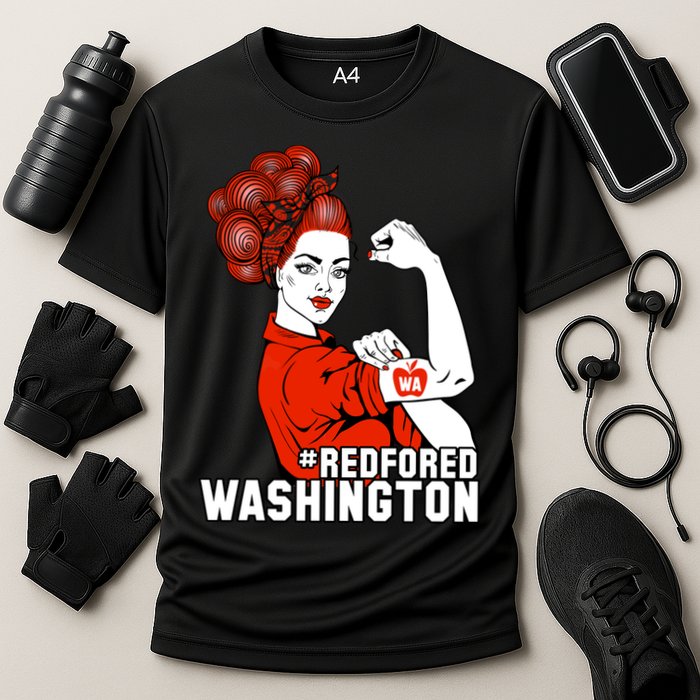 Redfored Red For Ed Washington Teachers Performance Shirt