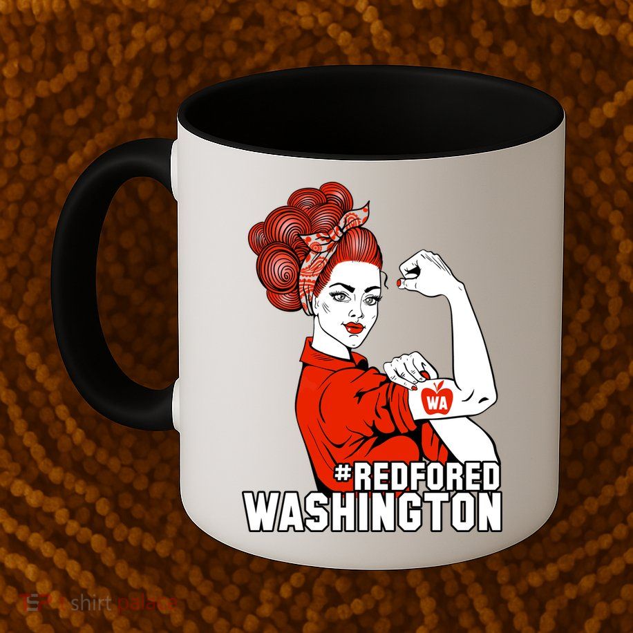 Redfored Red For Ed Washington Teachers Mug