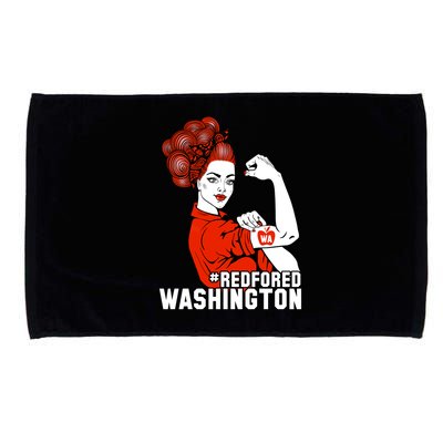 Redfored Red For Ed Washington Teachers Microfiber Hand Towel