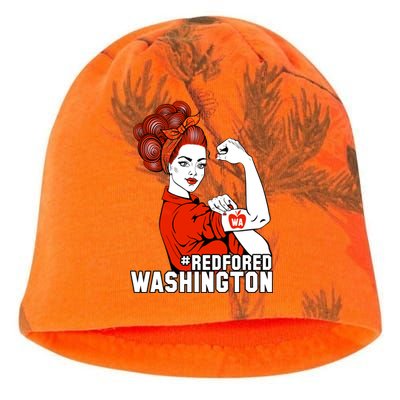 Redfored Red For Ed Washington Teachers Kati - Camo Knit Beanie