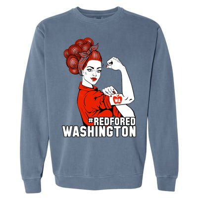 Redfored Red For Ed Washington Teachers Garment-Dyed Sweatshirt