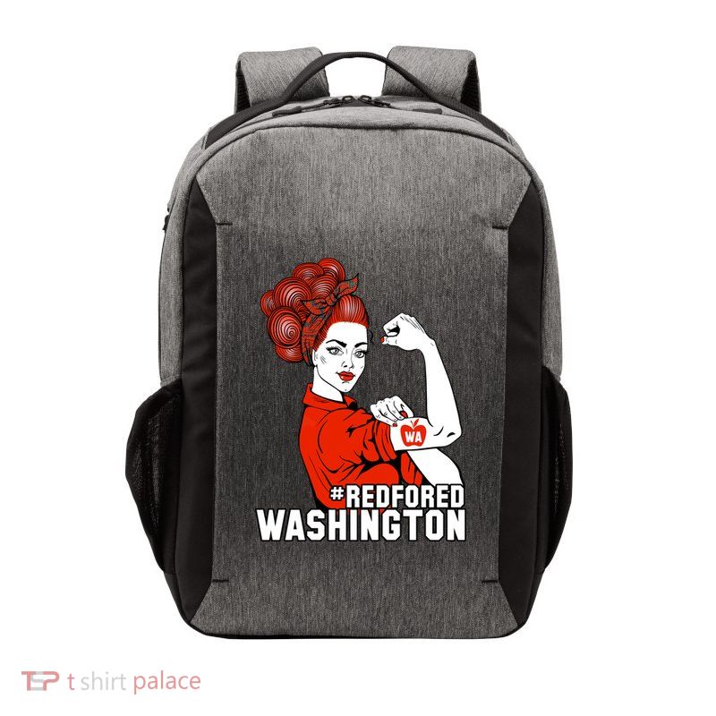 Redfored Red For Ed Washington Teachers Vector Backpack