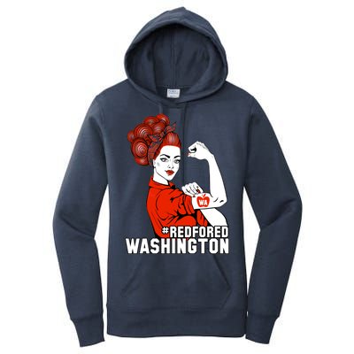 Redfored Red For Ed Washington Teachers Women's Pullover Hoodie