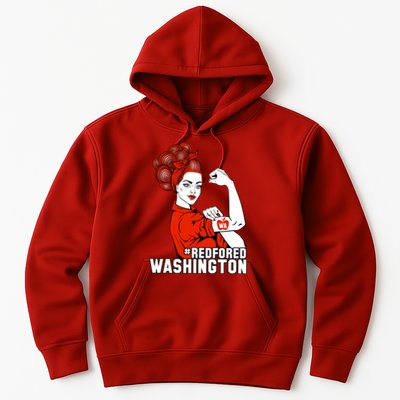 Redfored Red For Ed Washington Teachers Hoodie