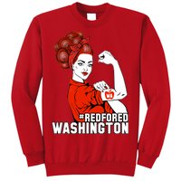 Redfored Red For Ed Washington Teachers Sweatshirt