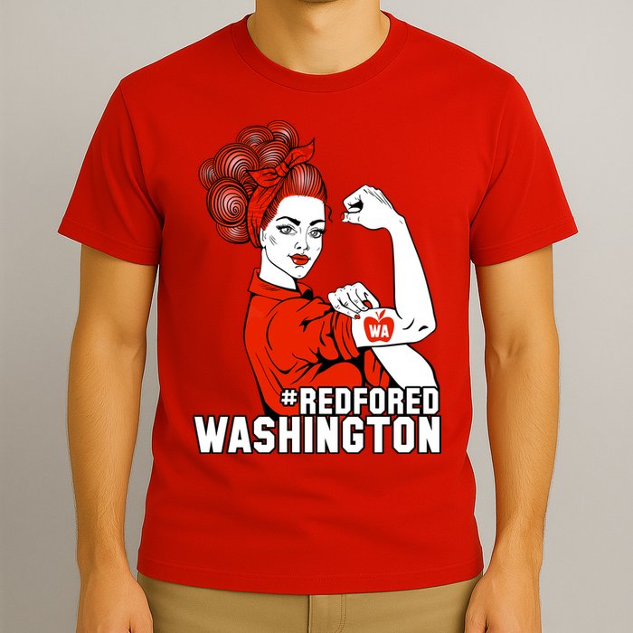 Redfored Red For Ed Washington Teachers T-Shirt