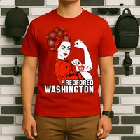 Redfored Red For Ed Washington Teachers T-Shirt