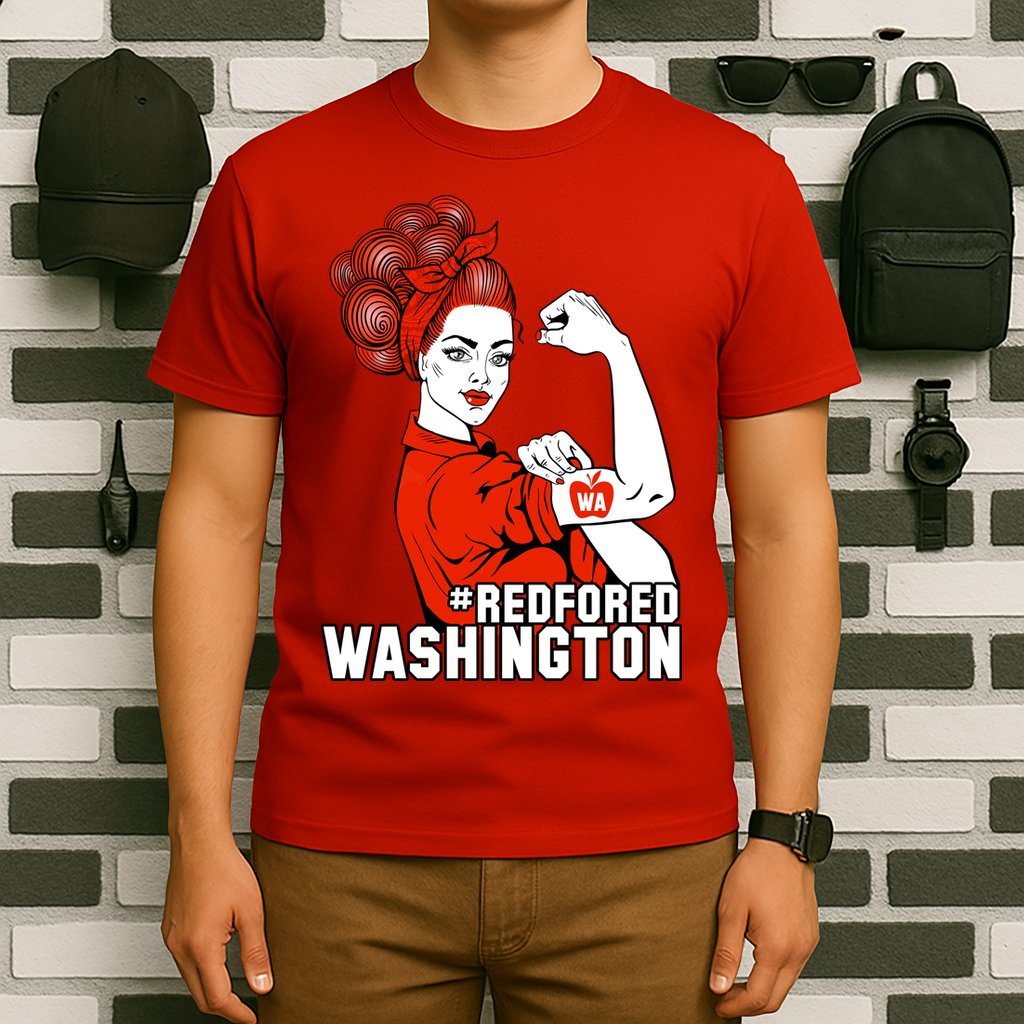 Redfored Red For Ed Washington Teachers T-Shirt
