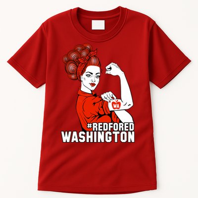 Redfored Red For Ed Washington Teachers Tall T-Shirt