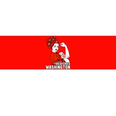 Redfored Red For Ed Washington Teachers Bumper Sticker