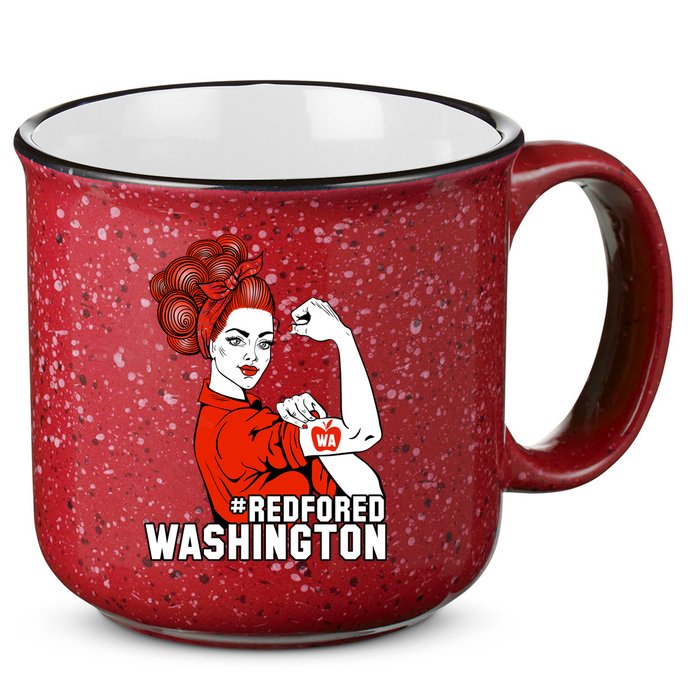 Redfored Red For Ed Washington Teachers 15oz Campfire Ceramic Mug