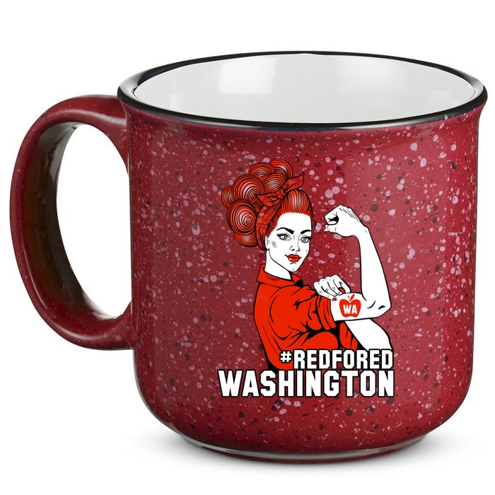 Redfored Red For Ed Washington Teachers 15oz Campfire Ceramic Mug