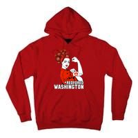 Redfored Red For Ed Washington Teachers Tall Hoodie