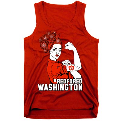 Redfored Red For Ed Washington Teachers Tank Top