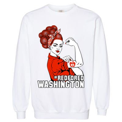 Redfored Red For Ed Washington Teachers Garment-Dyed Sweatshirt