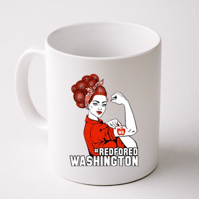 Redfored Red For Ed Washington Teachers Coffee Mug