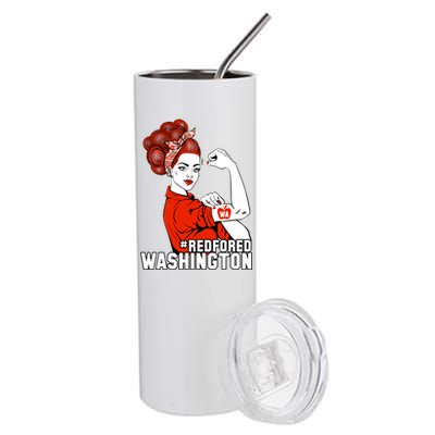 Redfored Red For Ed Washington Teachers Stainless Steel Tumbler