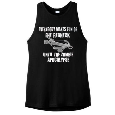 Redneck Zombie Killer Ladies PosiCharge Tri-Blend Wicking Tank