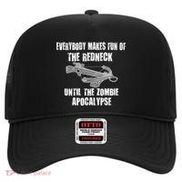Redneck Zombie Killer High Crown Mesh Back Trucker Hat