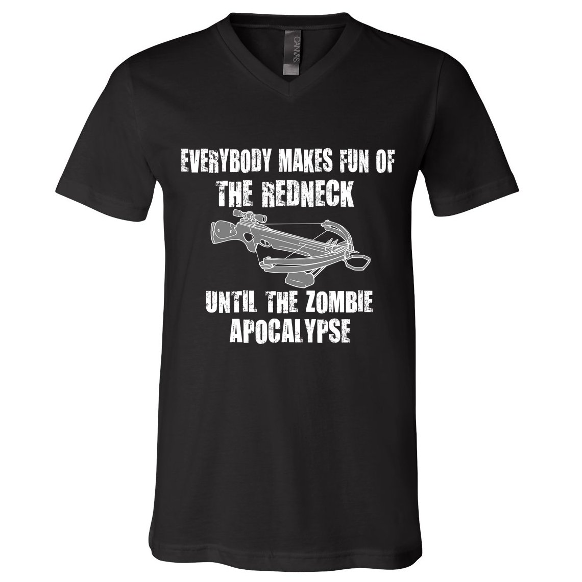 Redneck Zombie Killer V-Neck T-Shirt