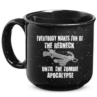 Redneck Zombie Killer 15oz Campfire Ceramic Mug
