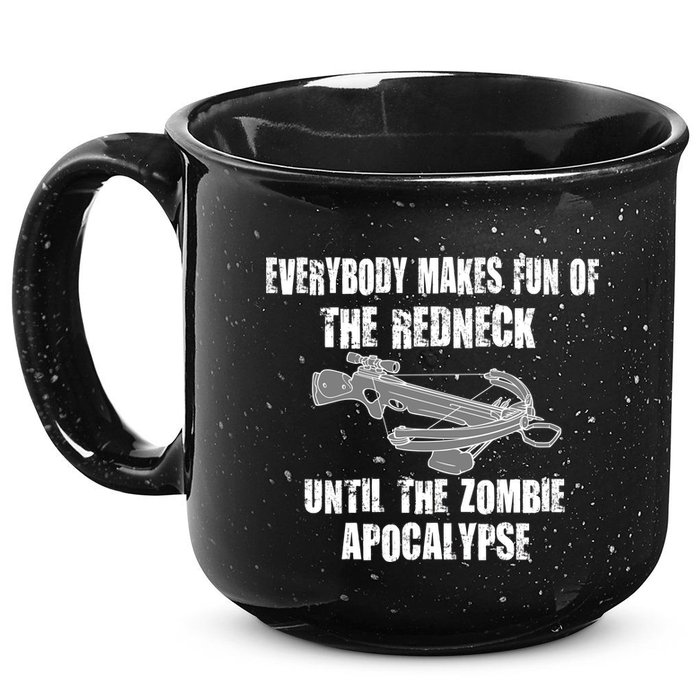 Redneck Zombie Killer 15oz Campfire Ceramic Mug