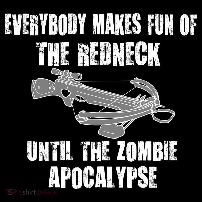 Redneck Zombie Killer Flat Bill Trucker Hat