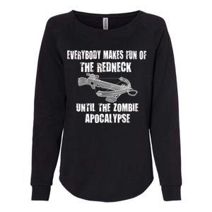 Redneck Zombie Killer Womens California Wash Sweatshirt