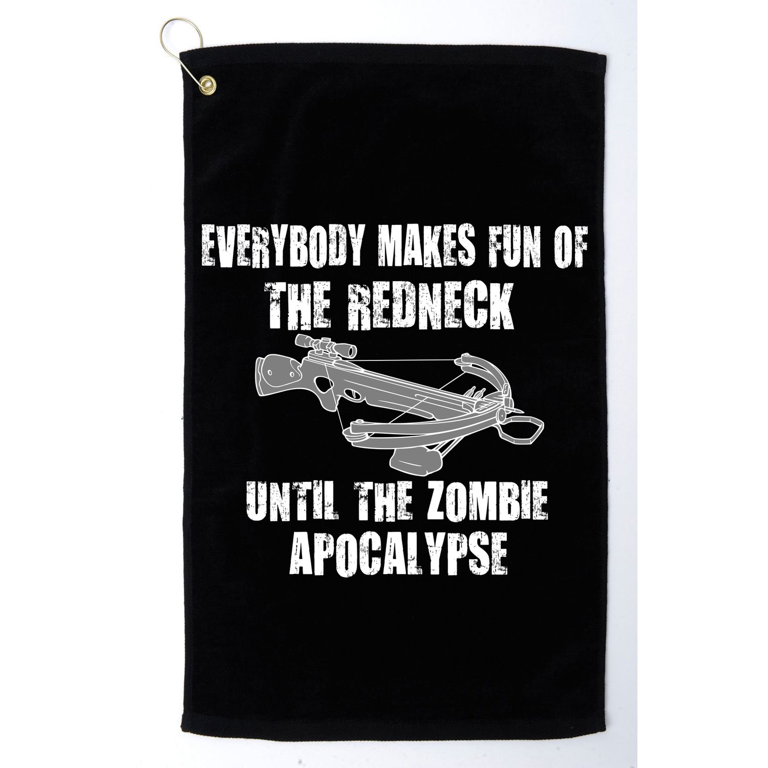 Redneck Zombie Killer Golf Towel