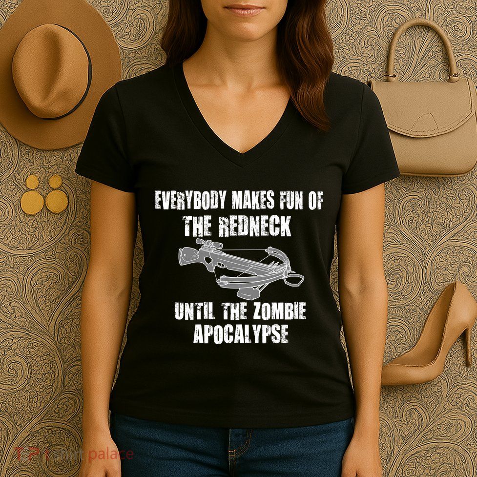 Redneck Zombie Killer Women's V-Neck T-Shirt