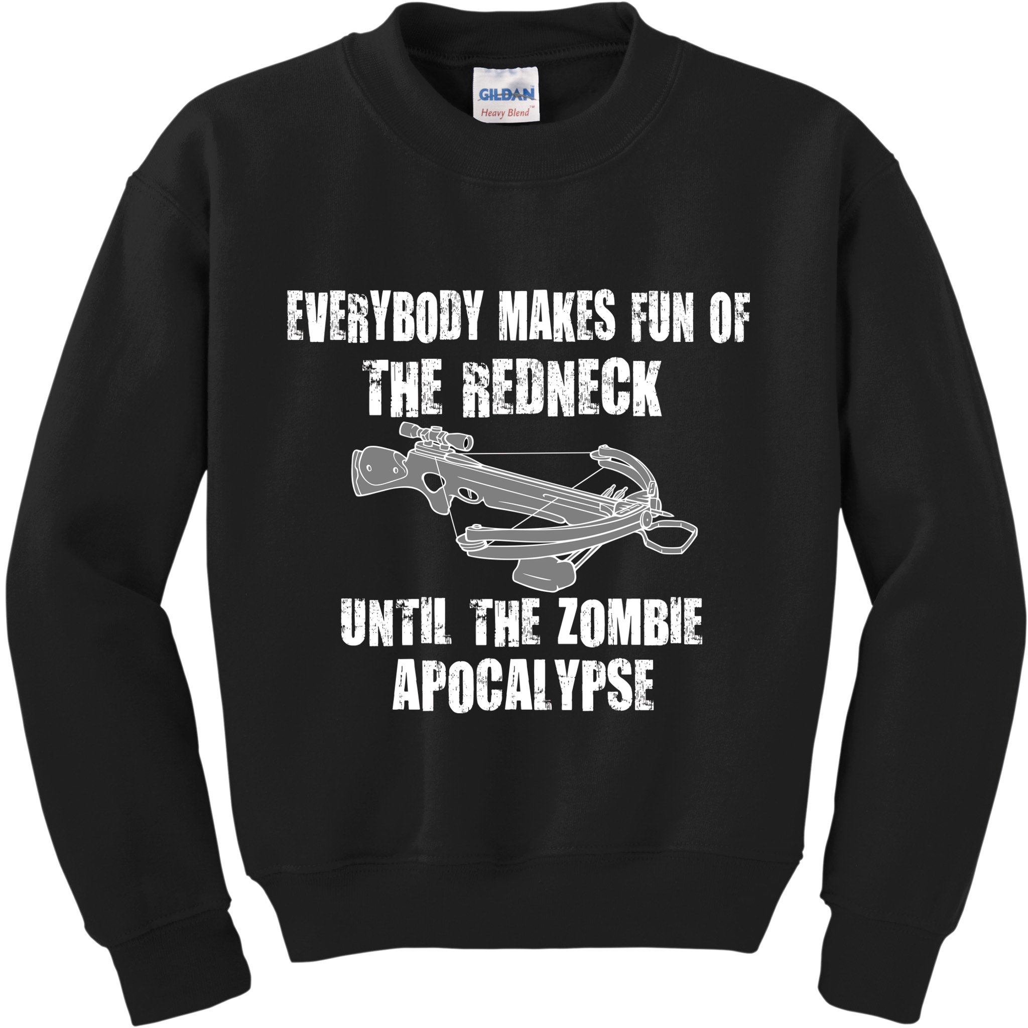 Redneck Zombie Killer Kids Sweatshirt