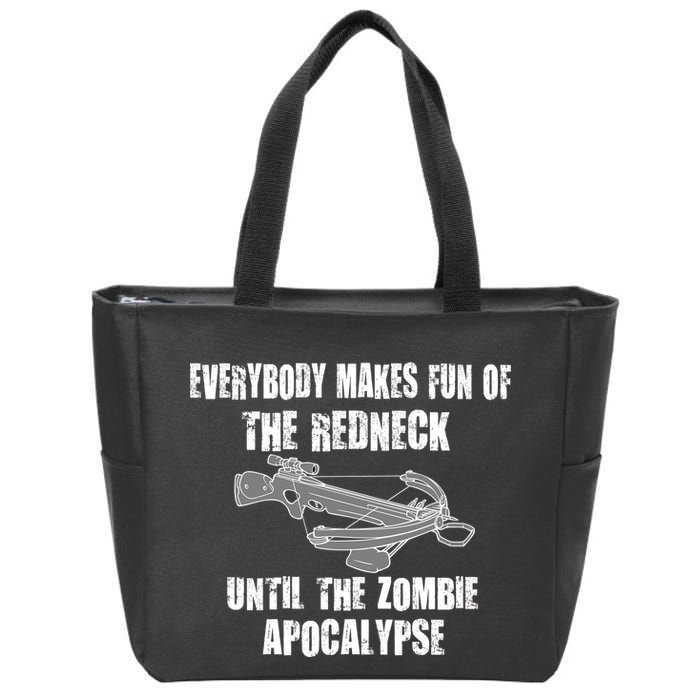 Redneck Zombie Killer Zip Tote Bag