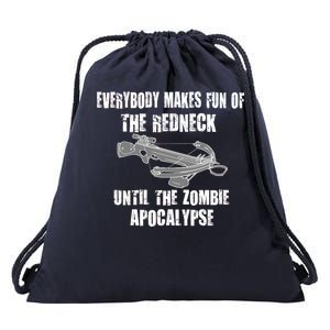 Redneck Zombie Killer Drawstring Bag