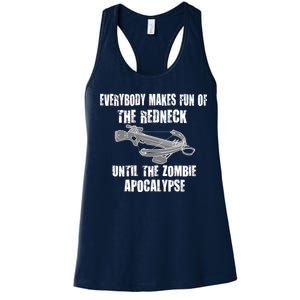 Redneck Zombie Killer Women's Racerback Tank